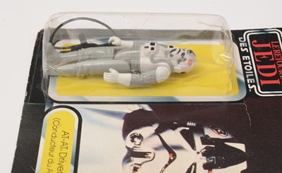 Lot 227 - Star Wars Return of the Jedi AT-AT Driver carded figure