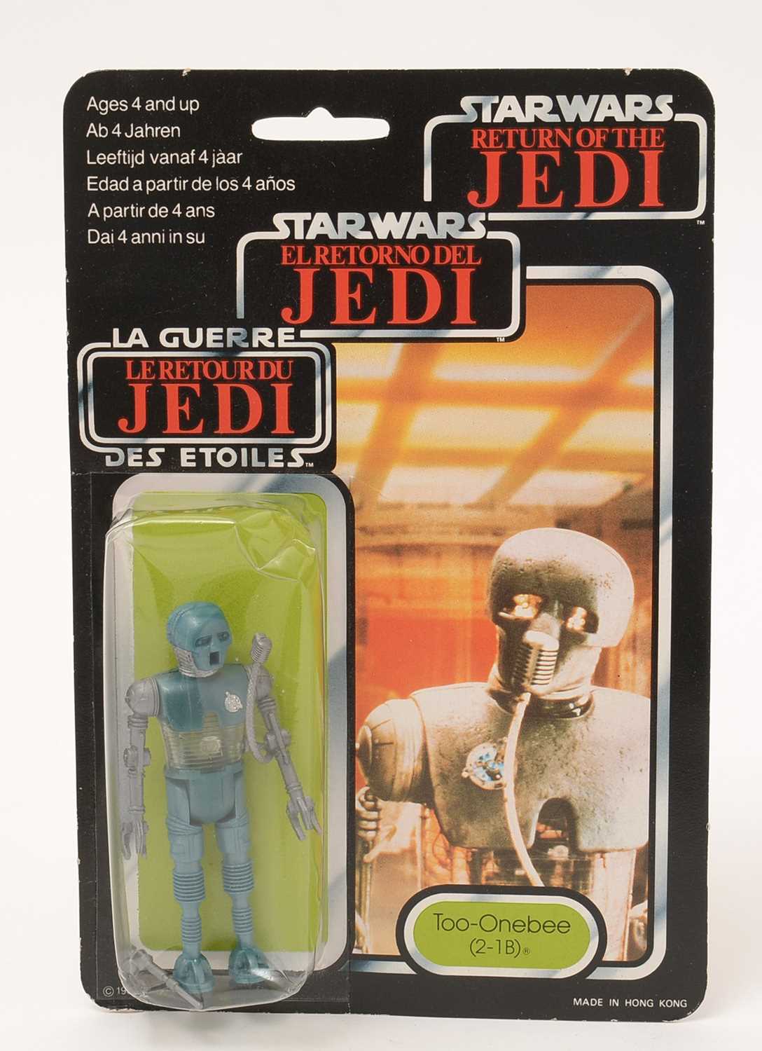 Lot 234 - Star Wars Return of the Jedi Too-Onebee (2-1B) carded figure