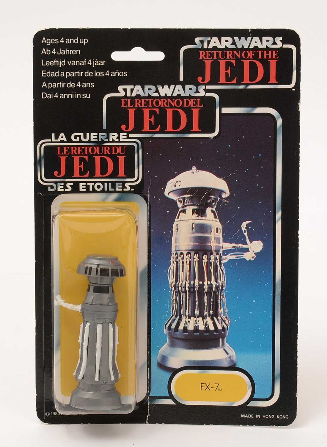 Lot 238 - Star Wars Return of the Jedi FX-7 carded figure