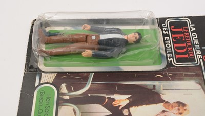 Lot 248 - Star Wars Return of the Jedi Han Solo carded figure