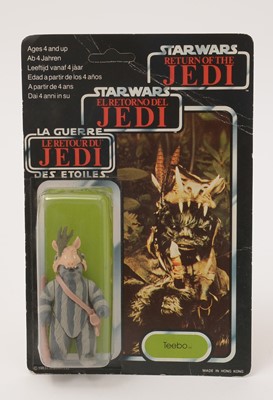 Lot 254 - Star Wars Return of the Jedi Teebo carded figure