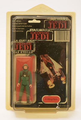 Lot 259 - Star Wars Return of the Jedi A-Wing Pilot carded figure