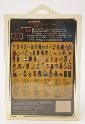 Lot 261 - Star Wars Return of the Jedi Darth Vader carded figure signed by Dave Prowse