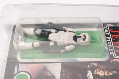 Lot 262 - Star Wars Return of the Jedi Biker Scout carded figure