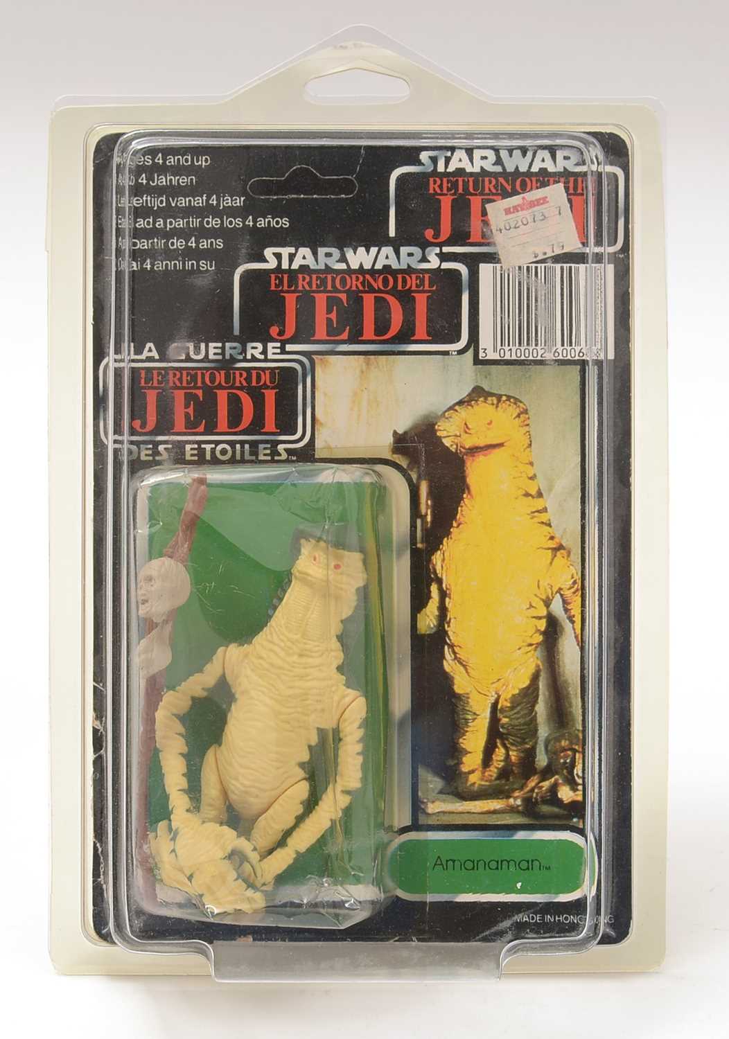 Lot 264 - Star Wars Return of the Jedi Amanaman carded figure