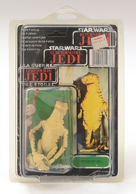 Lot 264 - Star Wars Return of the Jedi Amanaman carded figure