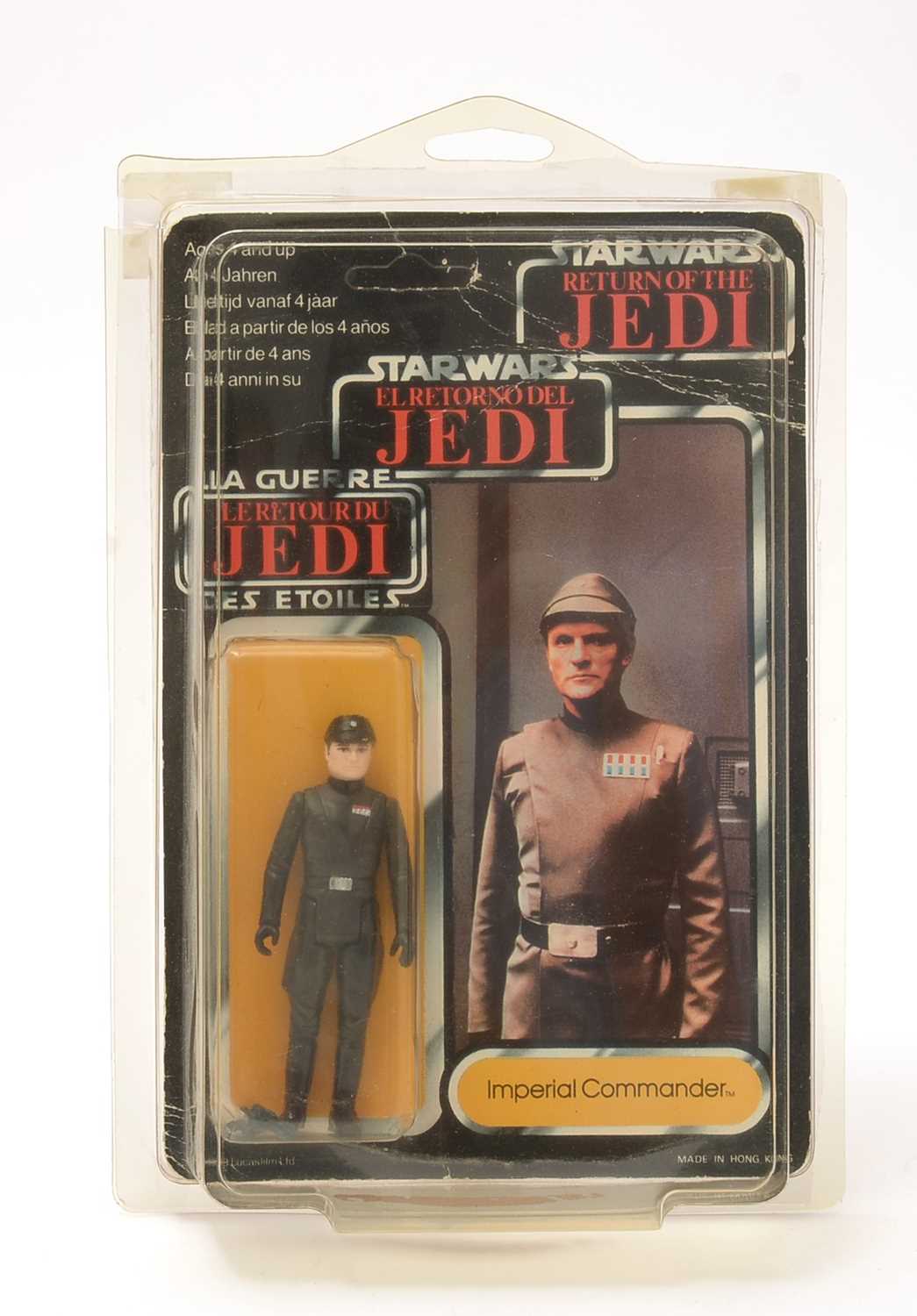 Lot 269 - Star Wars Return of the Jedi Imperial Commander carded figure