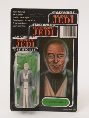 Lot 277 - Star Wars Return of the Jedi Anakin Skywalker carded figure