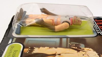 Lot 282 - Star Wars Return of the Jedi Bossk (Bounty Hunter) carded figure