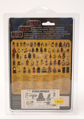 Lot 286 - Star Wars Return of the Jedi Artoo-Detoo (R2-D2) with pop-up lightsabre carded figure