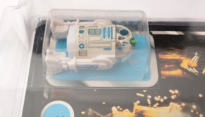 Lot 286 - Star Wars Return of the Jedi Artoo-Detoo (R2-D2) with pop-up lightsabre carded figure
