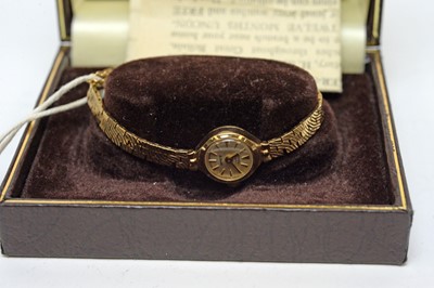 Lot 131 - A lady's 9ct gold cased Rotary wristwatch