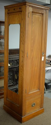 Lot 75 - German ship's wardrobe, possibly from the SS Imperator/Berengaria.
