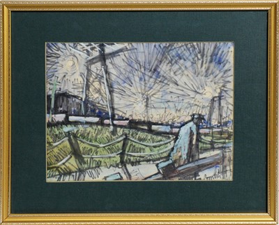 Lot 210A - Norman Stansfield Cornish - watercolour