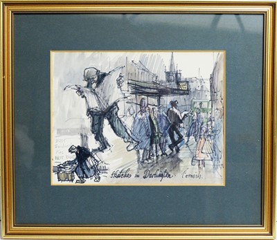 Lot 634 - Norman Stansfield Cornish - watercolour