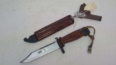 Lot 432 - A Russian M1974 Izhmash bayonet