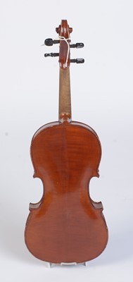 Lot 19 - Early 20th Century German violin, bow and case