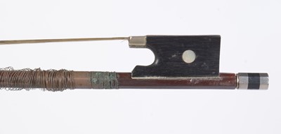 Lot 19 - Early 20th Century German violin, bow and case