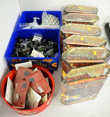 Lot 347 - Six Primeval model figure sets and other items