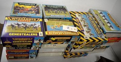 Lot 404 - A selection of Warhammer and other model figure sets