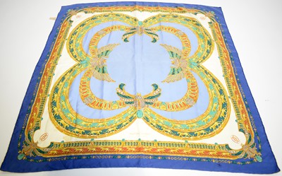 Lot 756 - A Must de Cartier silk scarf