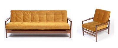 Lot 359 - Ward & Austin for Cintique: a day bed and armchair