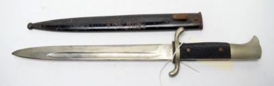 Lot 440 - German WWII Fireman's bayonet, by Hermann Schellhorn
