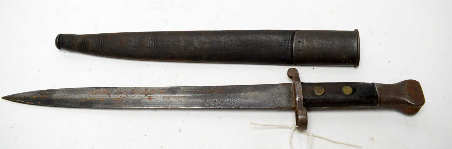 Lot 442 - British late 19th Century Lee-Mitford bayonet Mk. I