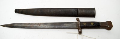 Lot 442 - British late 19th Century Lee-Mitford bayonet Mk. I