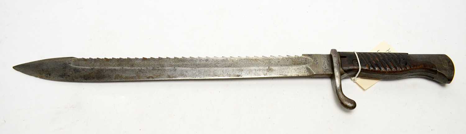 Lot 444 - A German WWI Mauser bayonet