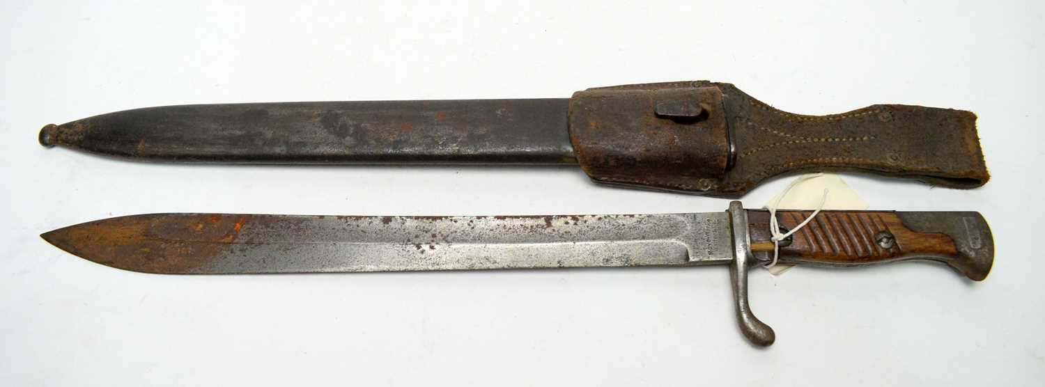 Lot 445 - A German WWI Mauser bayonet