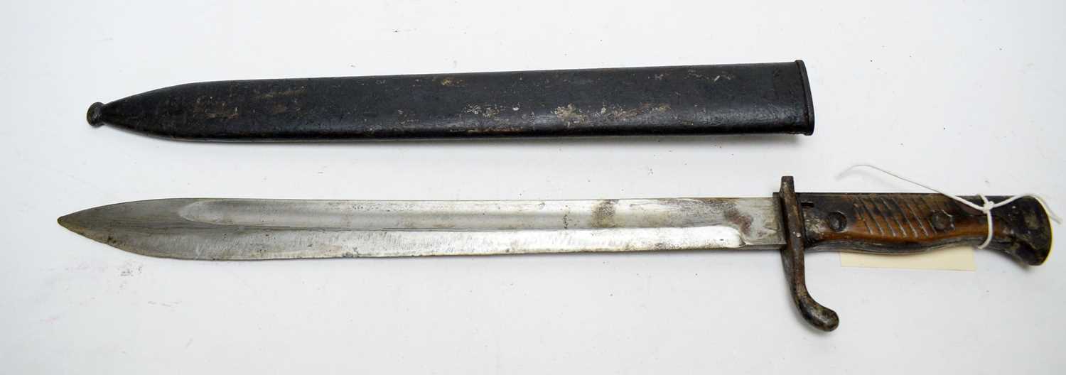 Lot 446 - A German WWI Mauser bayonet