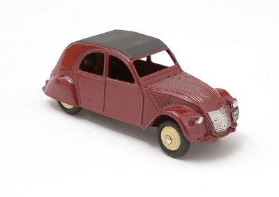 Lot 323 - Dinky Toys 2 CV. Citroen, 24T