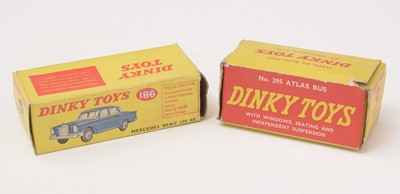 Lot 334 - Two boxed Dinky Toys