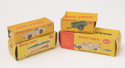 Lot 341 - Four boxed Dinky Toys.