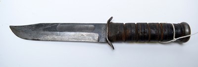 Lot 452 - A United-States Navy Ka-Bar fighting knife