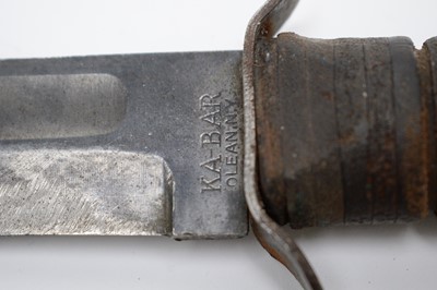 Lot 452 - A United-States Navy Ka-Bar fighting knife