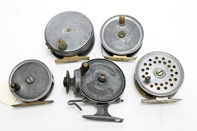 Lot 577 - Five fishing reels