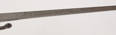 Lot 425 - Group of three French bayonets