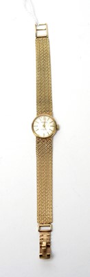 Lot 103 - A 9ct gold Garrard cocktail watch