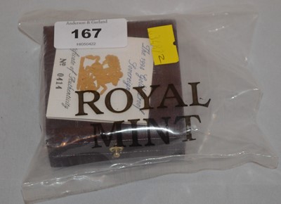 Lot 167 - An Elizabeth II gold proof sovereign, 1994
