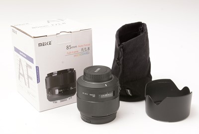 Lot 367 - A Meike lens.