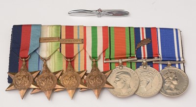 Lot 424 - A WWII and later constabulary group of medals