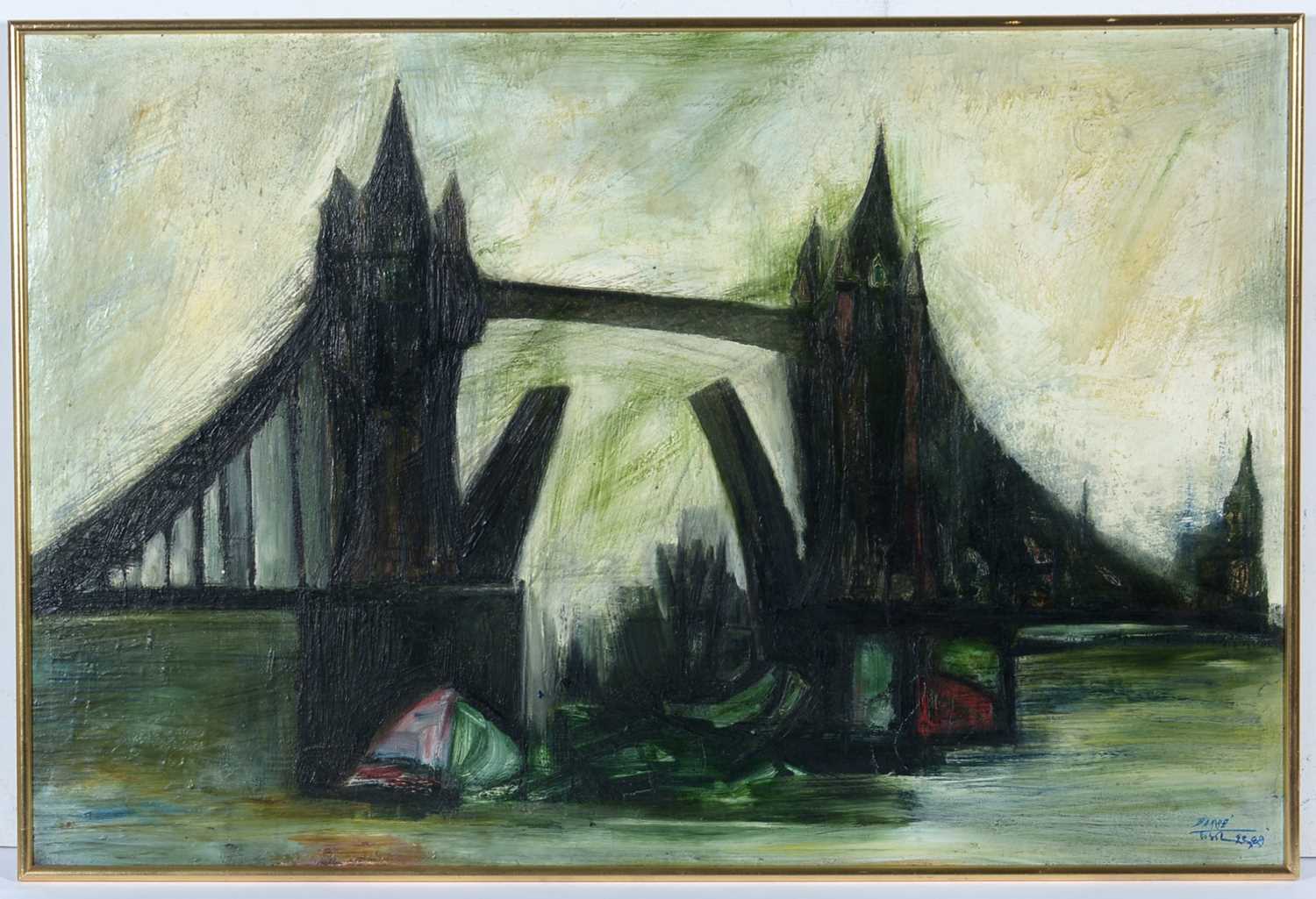 Lot 699 - Sadanand K Bakre - oil