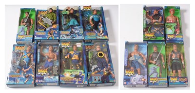 Lot 188 - Mattel Max Steel figurines.