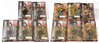 Lot 190 - Reaction Figures 2000AD figurines.