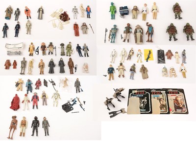 Lot 197 - Star Wars by Kenner, Palitoy and others, 1970's/80's figurines.