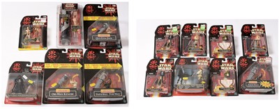 Lot 198 - Hasbro Star Wars Episode I figurines and accessory packs.