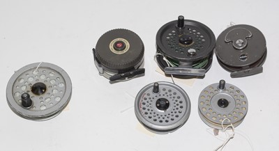 Lot 520 - Five fishing reels