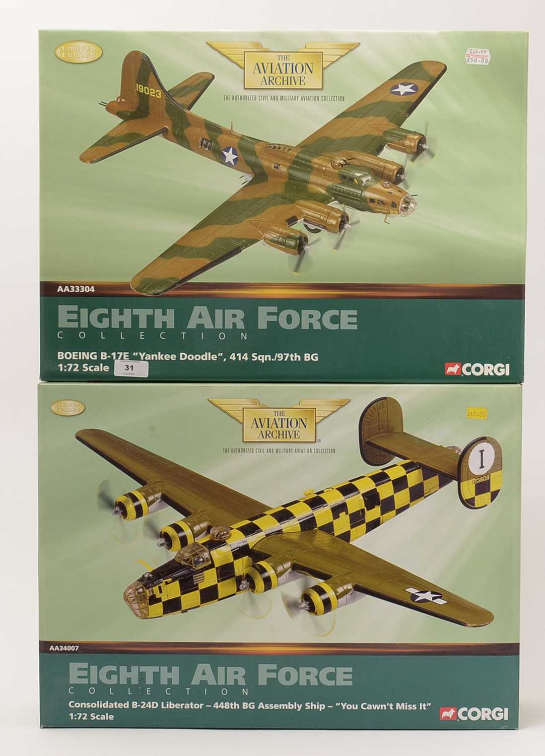 Lot 31 - Corgi The Aviation Archive
